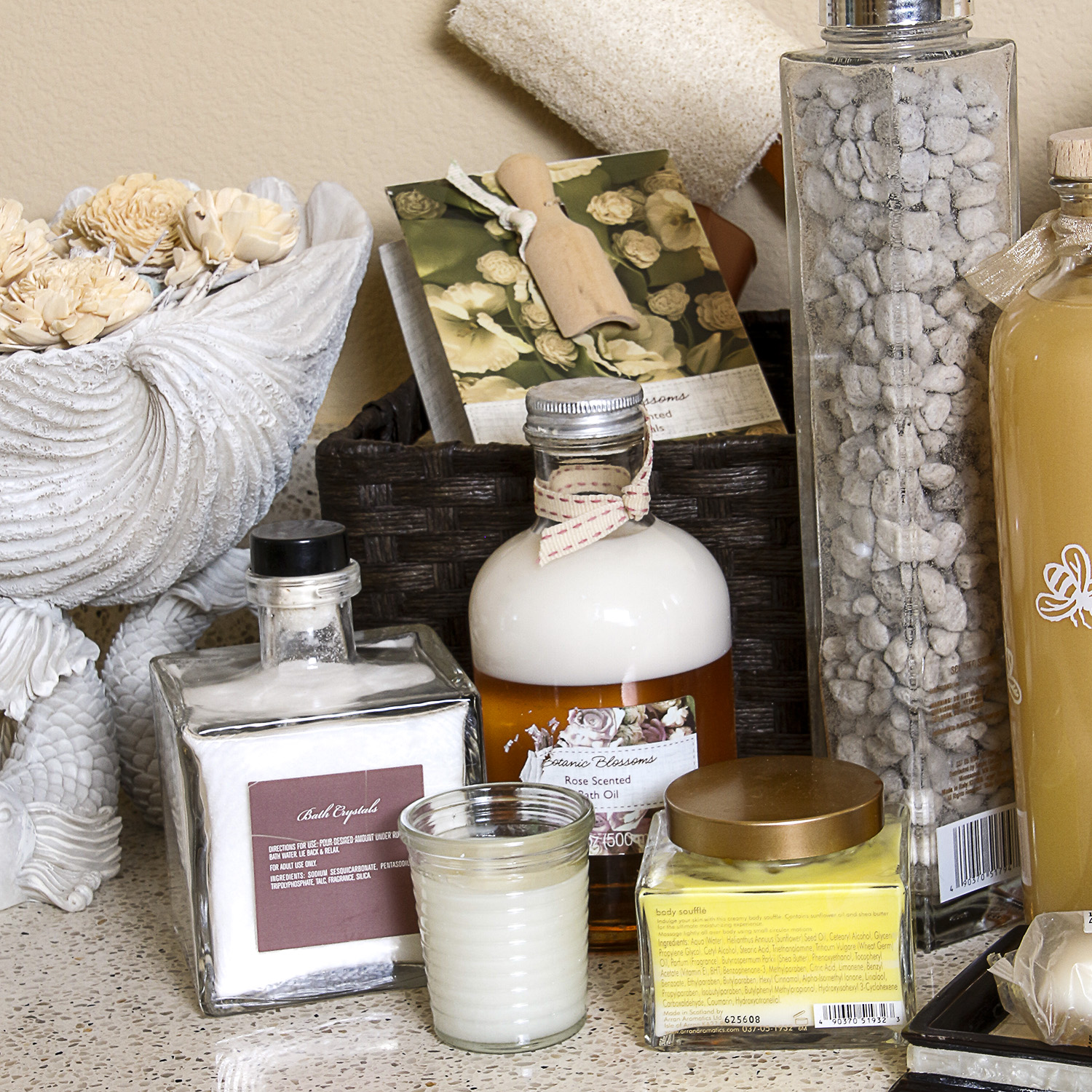 Collection of His and Her Bath Accessories EBTH